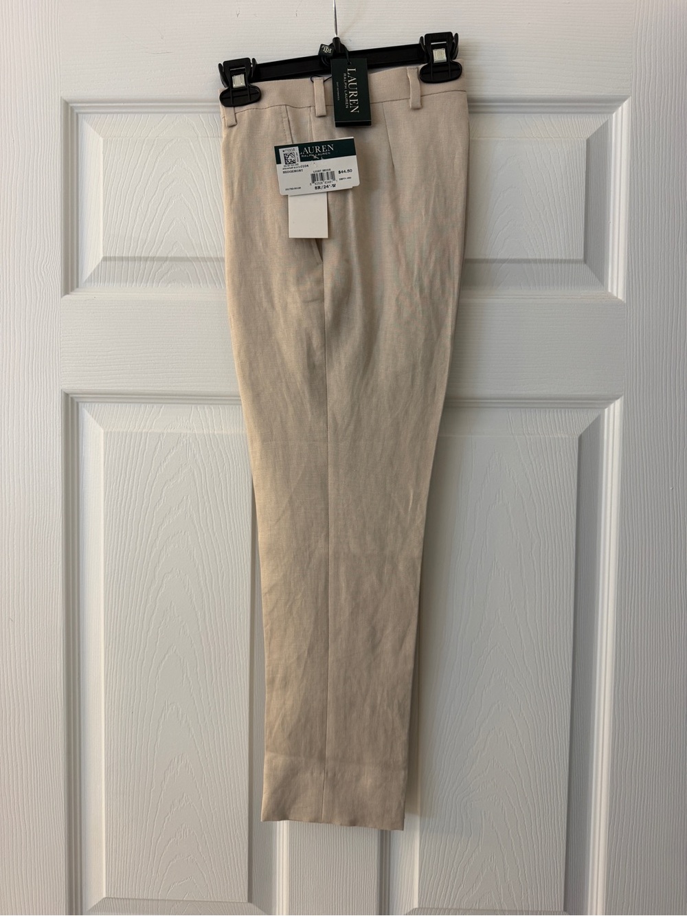 Lauren Ralph Lauren Boys Linen Beige Dress Pants